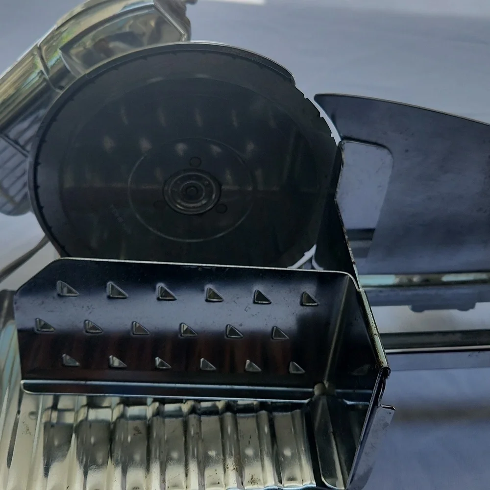 Electric Meat Slicer - Silver